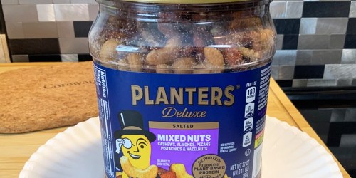 Planters Deluxe Mixed Nuts 27oz Container Only $9.48 Shipped on Amazon