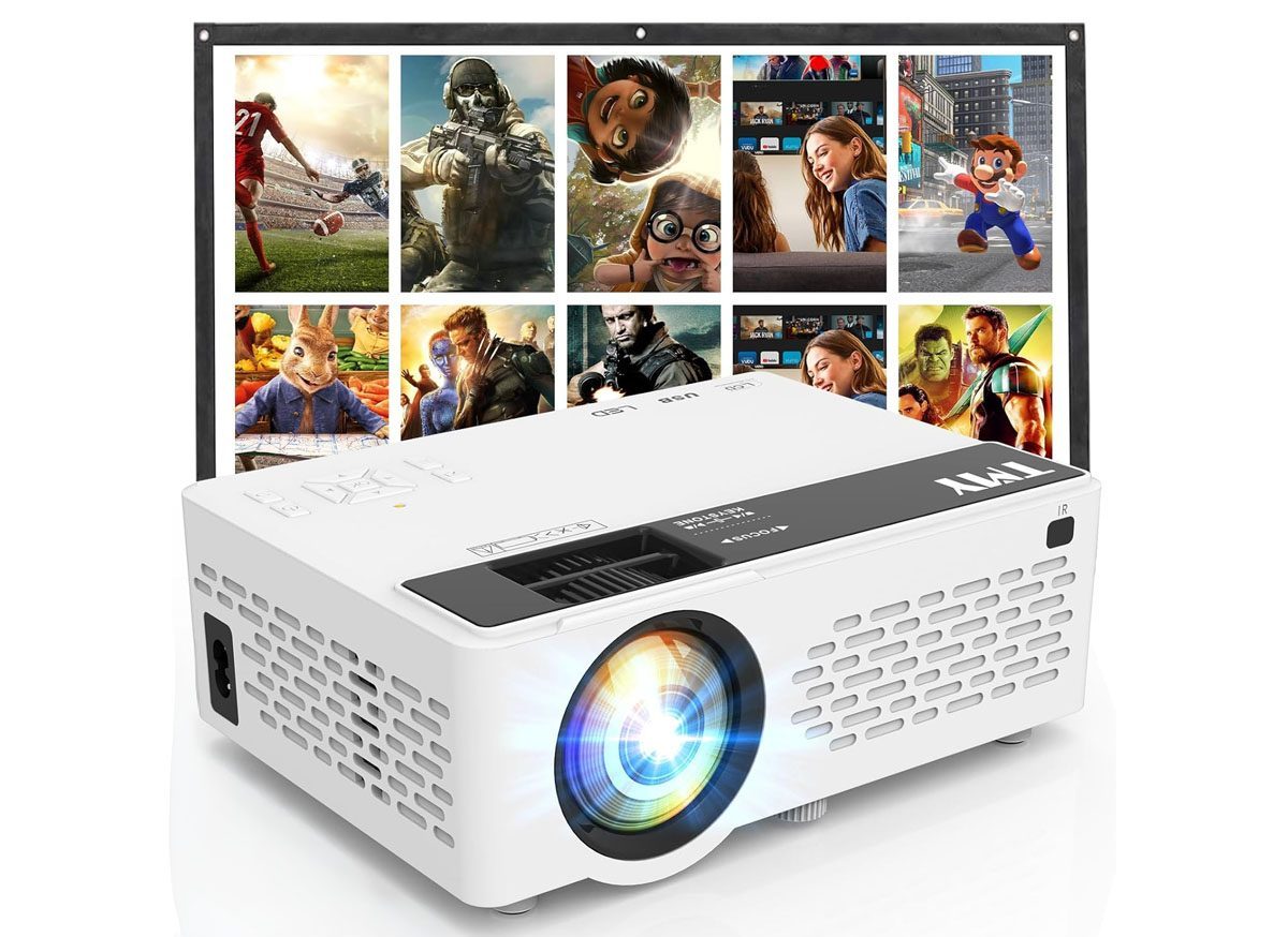 Mini Movie Projector w/ 80