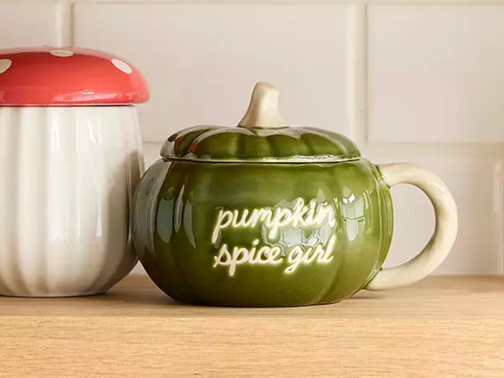 Kohl's Celebrate Together Fall Pumpkin Spice Girl Mug
