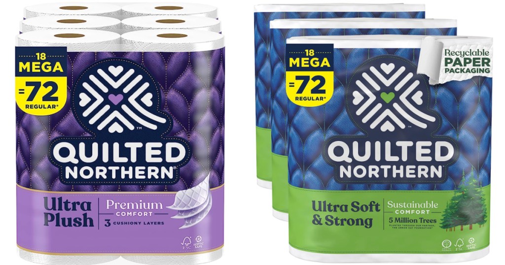 Quilted Northern Toilet Paper Packages