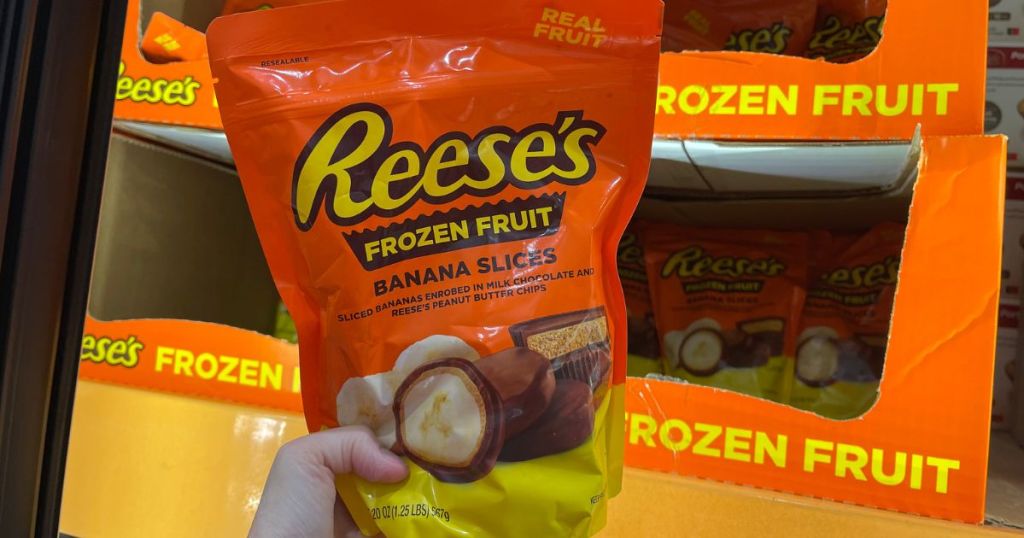 Reese's Frozen Fruit Banana Slices at Costco