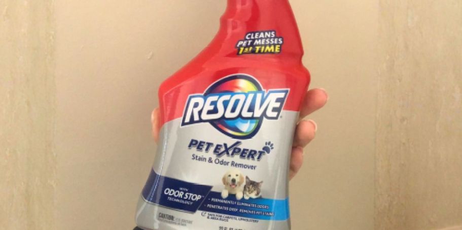 Resolve Pet Expert Carpet Cleaner Spray Just $3.85 Shipped on Amazon