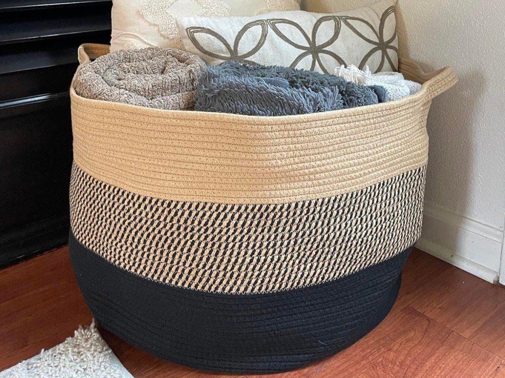 Extra Large Rope Storage Basket