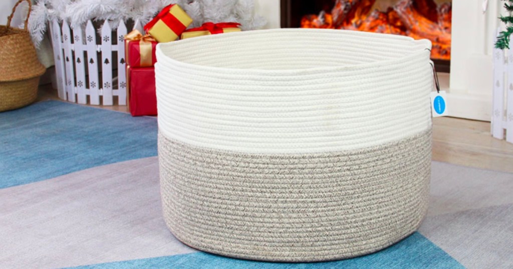 Casaphoria XXXLarge Cotton Rope Storage Basket