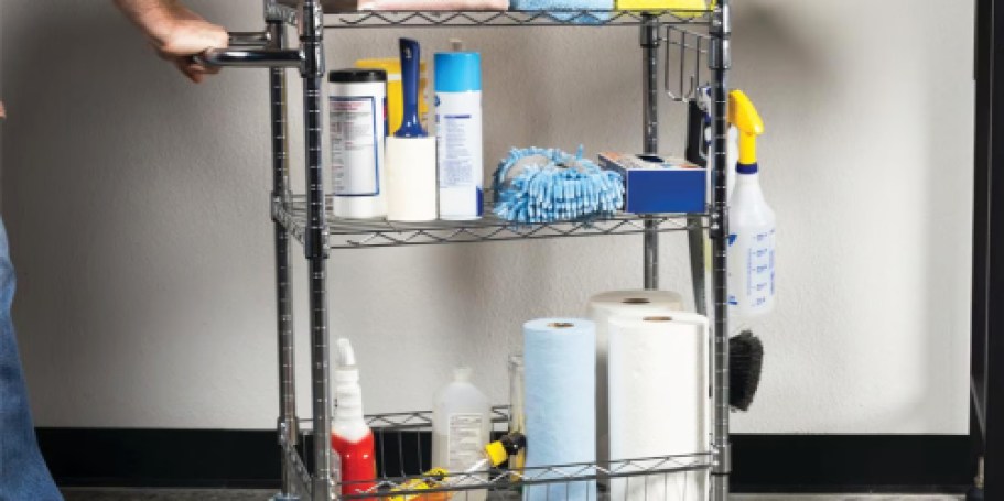 Rubbermaid 3-Tier Utility Cart Just $35.99 Shipped on Walmart.com (Reg. $53)