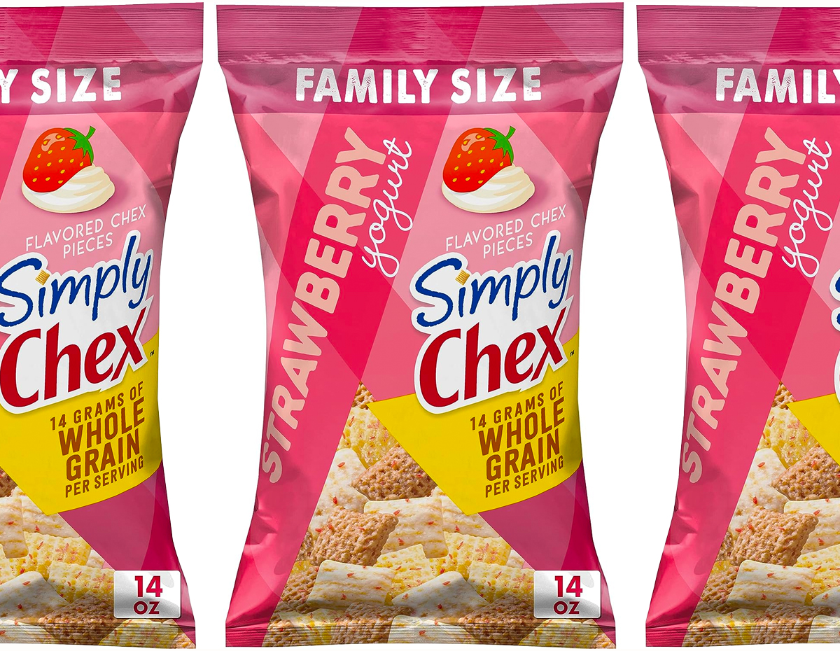 Chex Mix Strawberry Yogurt Snack Mix 14oz Bag Just 2.97 Shipped on