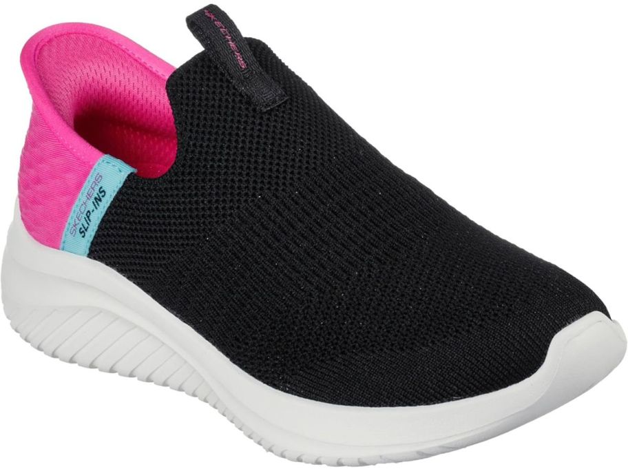 Skechers Girls Ultra Flex 3.0 Fresh Time Shoes stock image