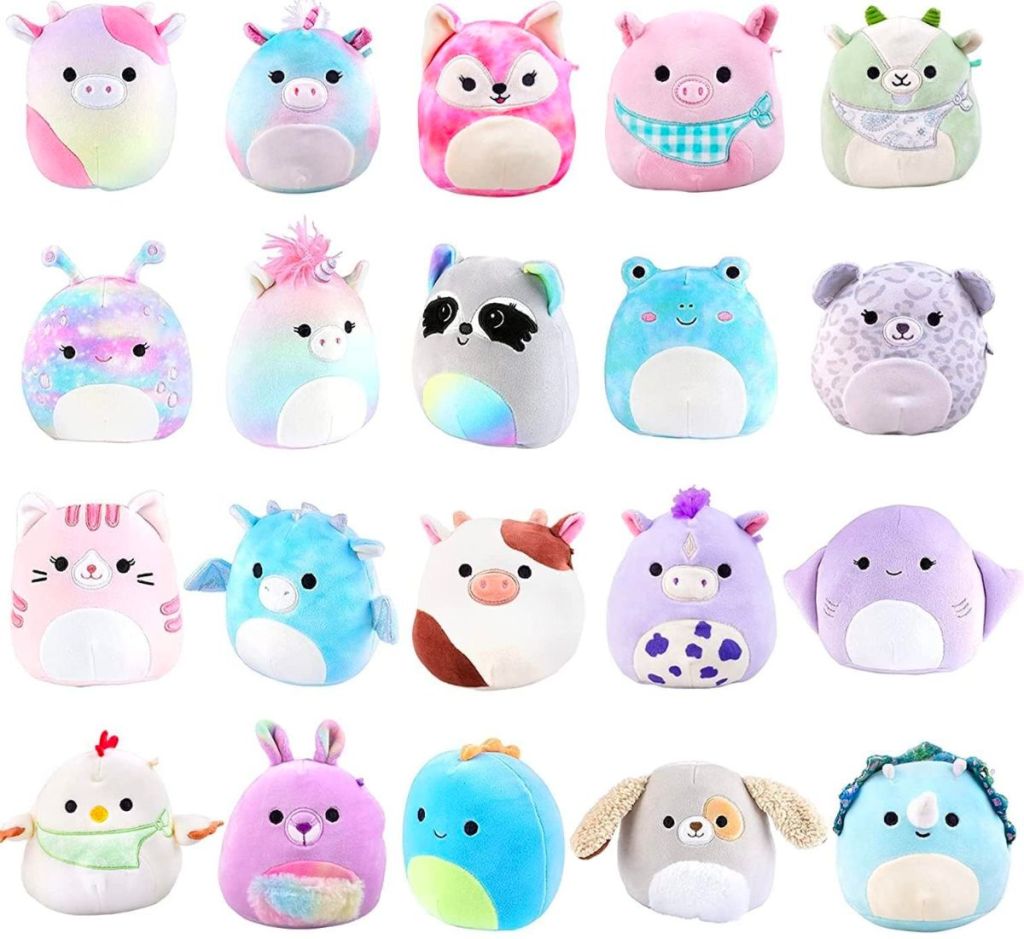Squishmallows 5 inch mystery 5-pack
