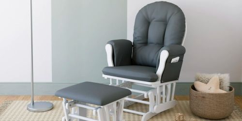 Nursery Glider Chair & Ottoman Just $159.99 Shipped on Walmart.com (Reg. $230)