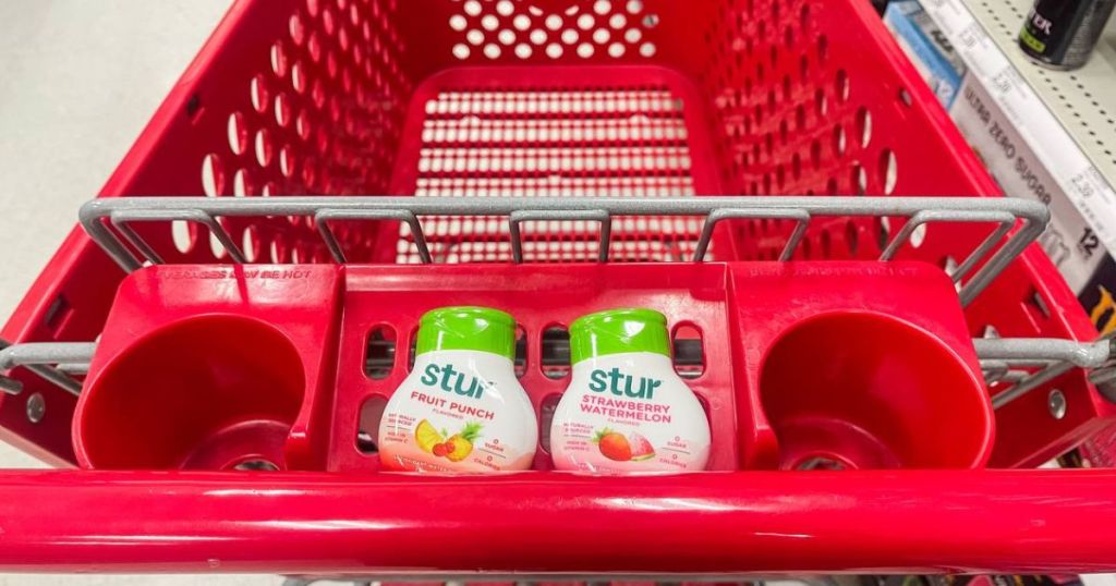 2 Stur Liquid Enhancers in Target shopping cart