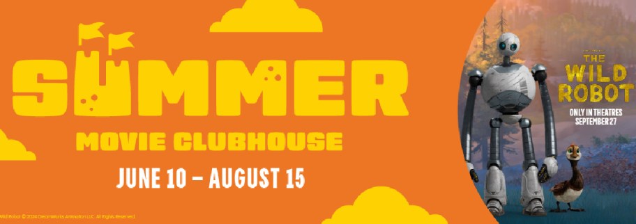 Summer movie clubhouse poster