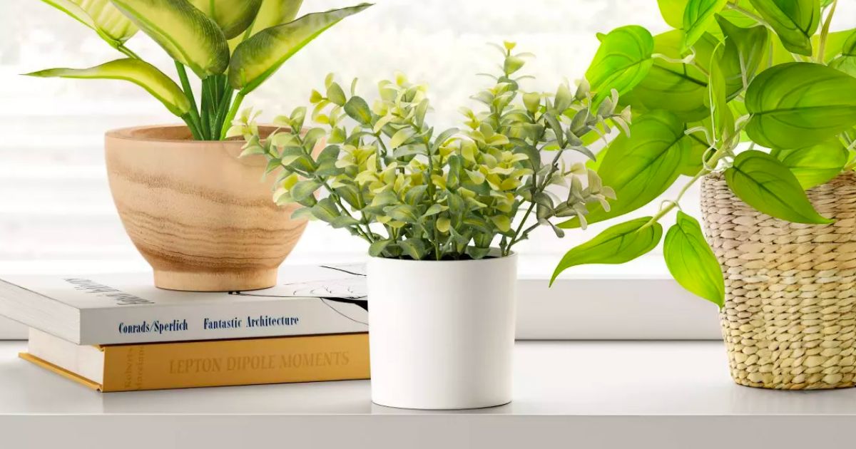 40 Off Target Artificial Potted Plants (Prices from 3) Hip2Save