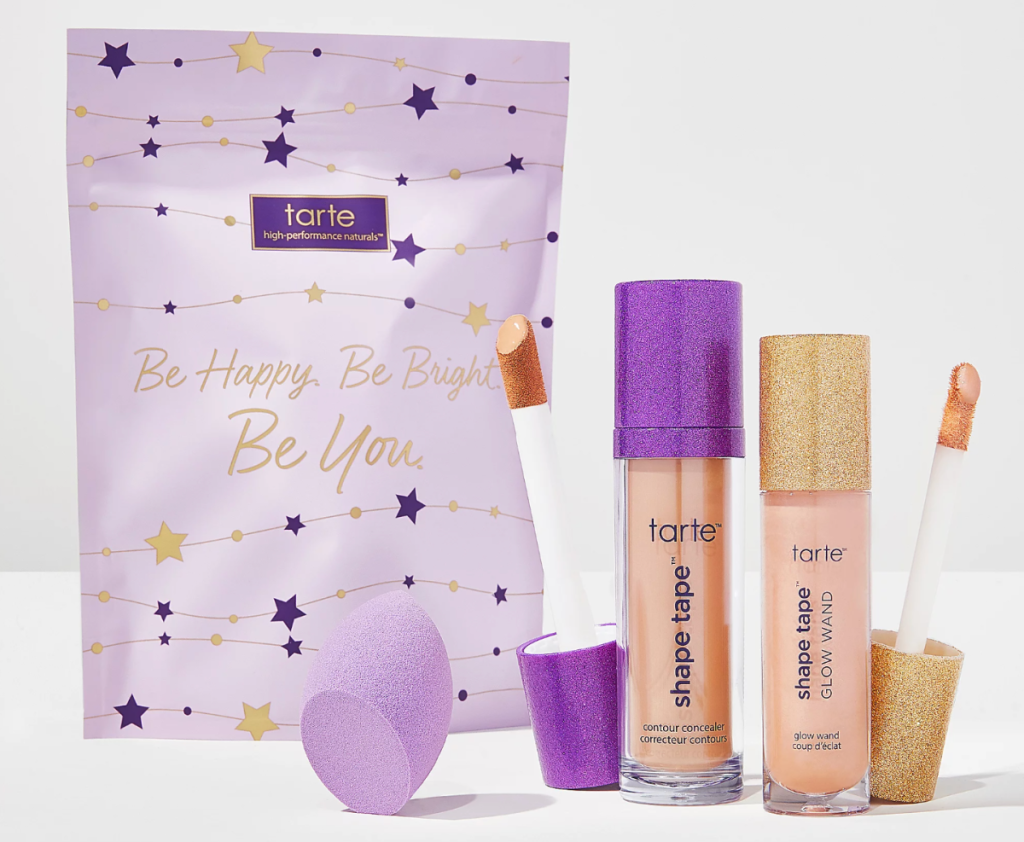 The Tarte Cosmetics shape tape complexion trio from QVC