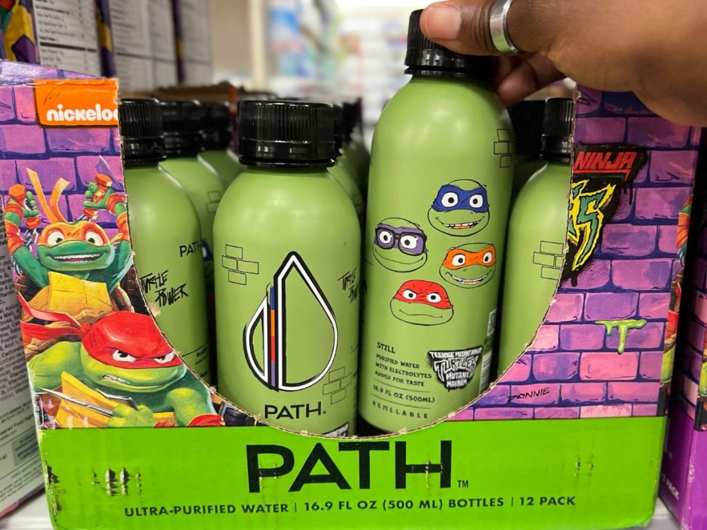 Teenage Mutant Ninja Turtles water bottles in green