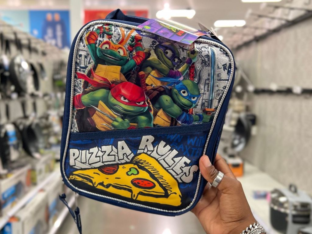 A Teenage Mutant Ninja Turtles lunch box