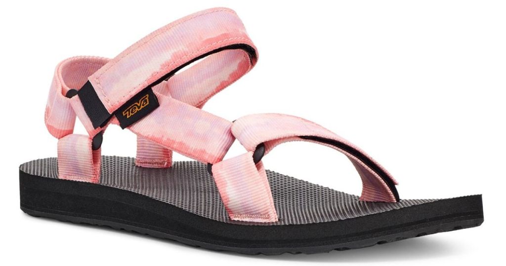 A Teva pink sandal