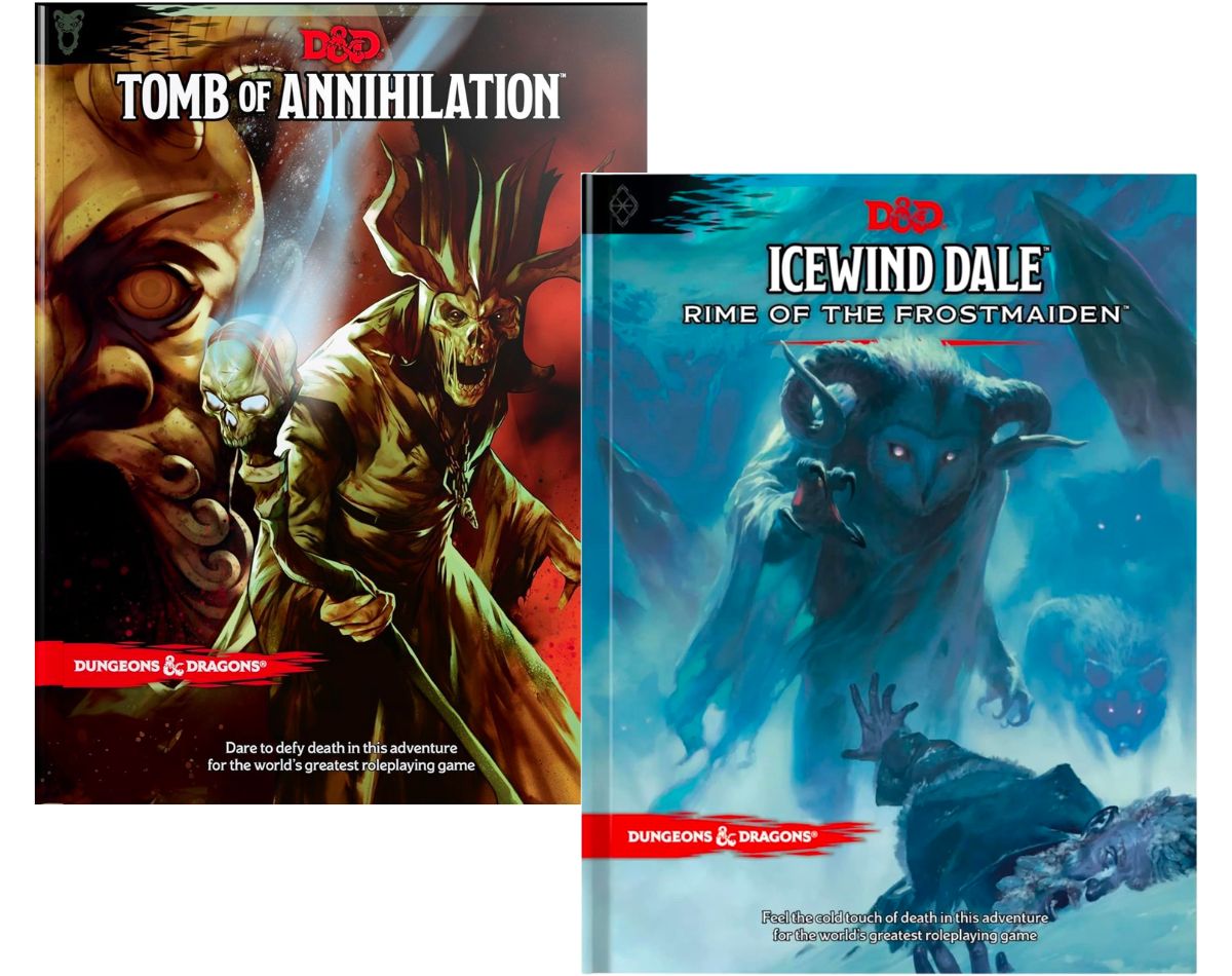 Tomb of annihilation and Icewind dale books
