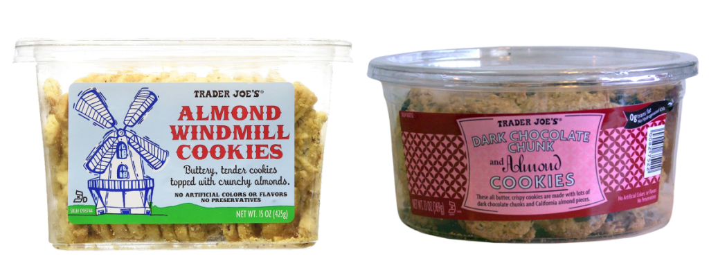 The Trader Joe's Cookie Recall of Almond Windmill Cookies and Dark Chocolate Chunk Almond Cookies