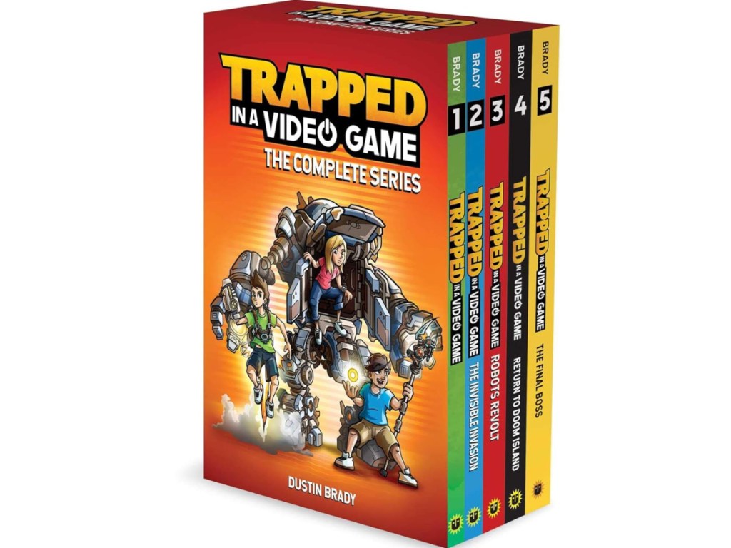 Trapped in a Video Game_ The Complete Series Boxed Book Set