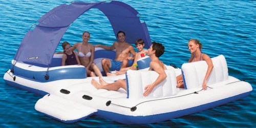 Tropical Breeze Party Island Float Only $199.99 Shipped on Wayfair.com (Reg. $350) | Holds SIX Adults!