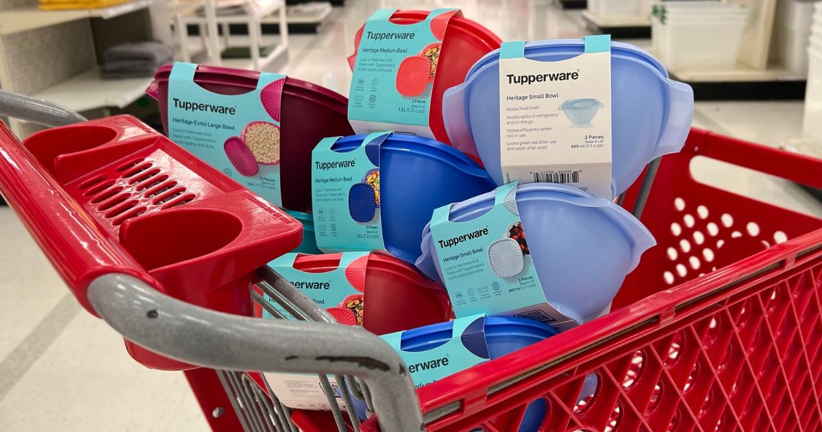 Tupperware Food Storage Containers from $6 on Target.com