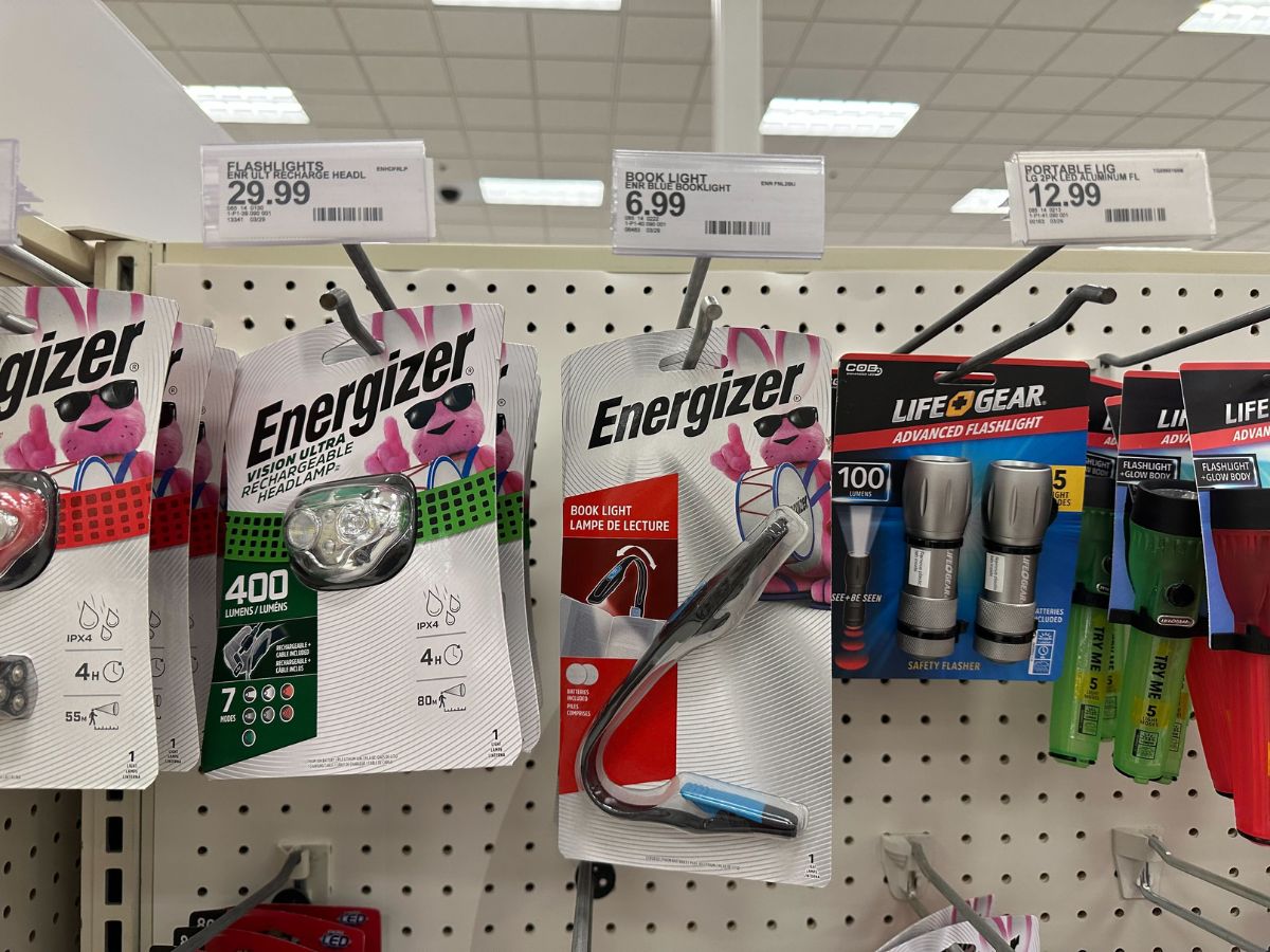 5 Off Energizer Lights on Flashlight Only 4.99