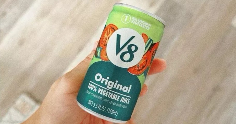 V8 Original Low Sodium 100% Vegetable Juice 6.5oz Cans