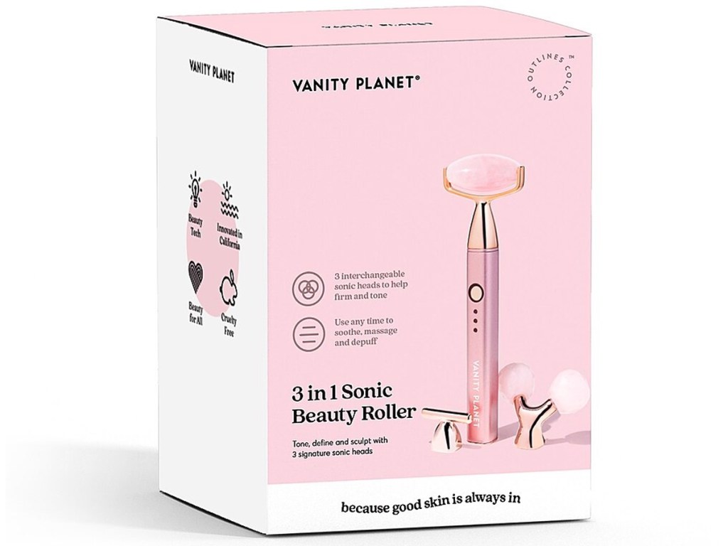 Vanity Planet 3-in-1 Sonic Beauty Roller