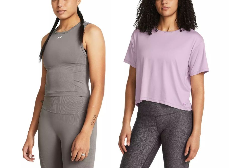 Womens-Under-Armour-Motion-Short-Sleeve-Tee- خصم يصل إلى 70% على عروض Under Armor على Kohls.com - بيع سريع!