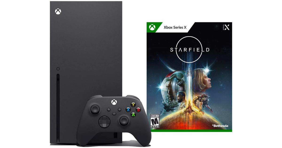 Xbox Series X with Starfield