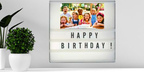 Photo & Message LED Light Box Just $9.98 on Walmart.com (Reg. $30)