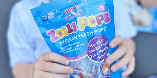 Zollipops Sugar-Free Lollipops 69-Count Bag from $15 Shipped (Classroom Valentine’s Gift Idea!)