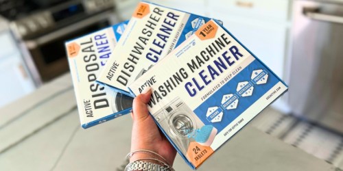 Active Washing Machine Cleaner 1-Year Supply JUST $13 Shipped on Amazon
