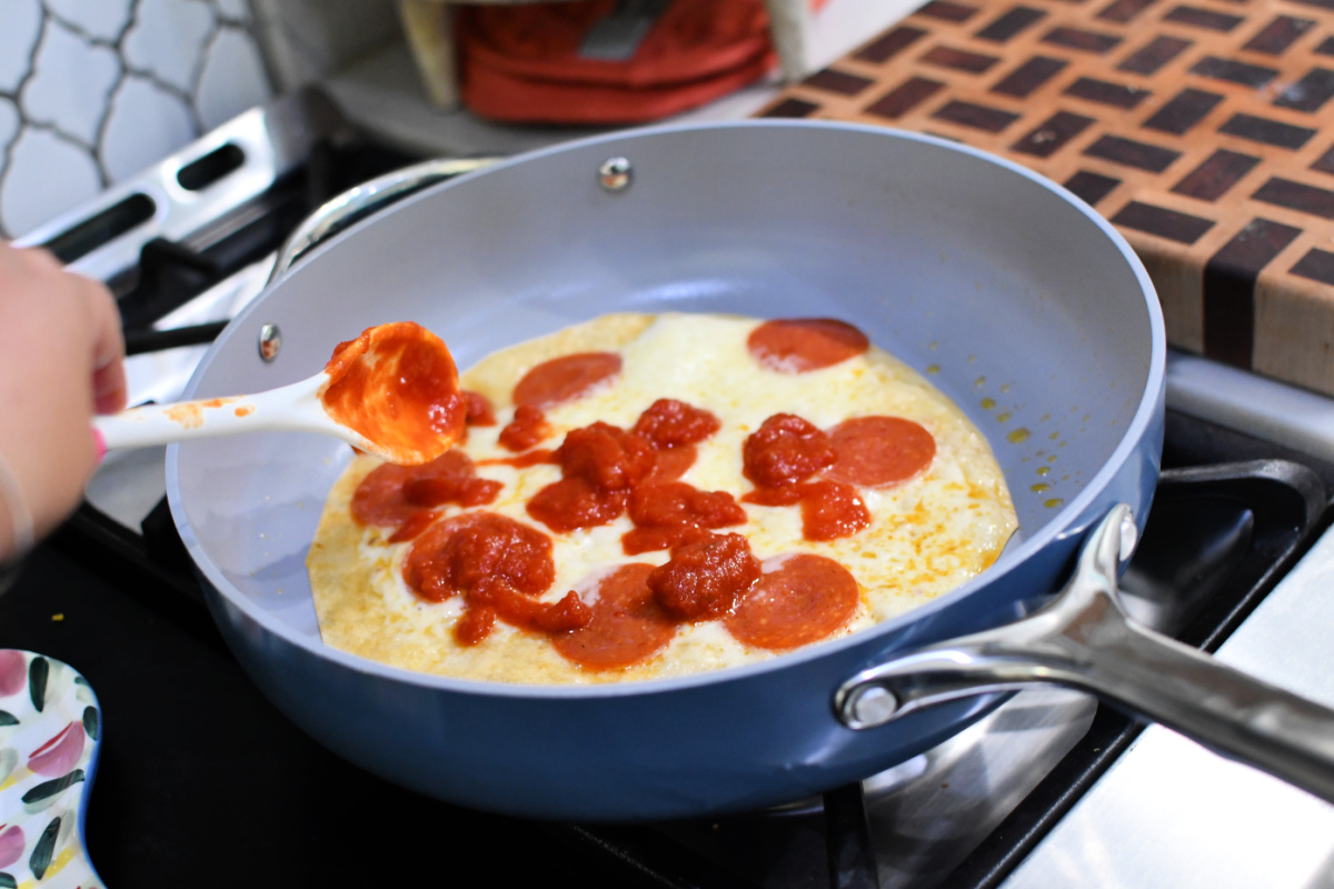 Large Skillet Hack