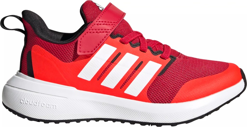 red adidas kids sneaker