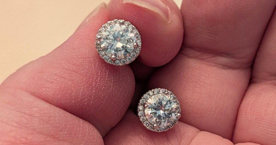 18K Gold-Plated Moissanite Earrings Only $9.99 on Amazon (Reg. $30)