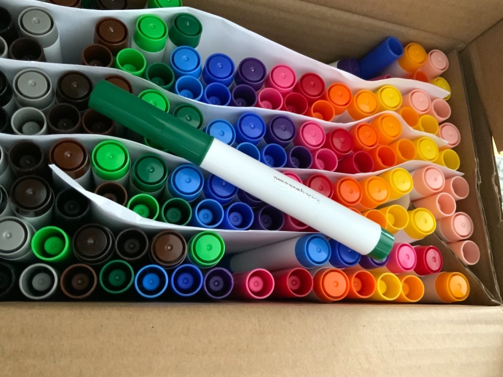 Amazon Basics 40-Count Washable Markers Only $6.58 Shipped (Regularly $14) | Hip2Save