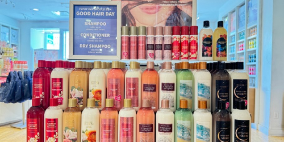 Bath & Body Works Hair Care Collection Only $6.95 (Reg. $17)