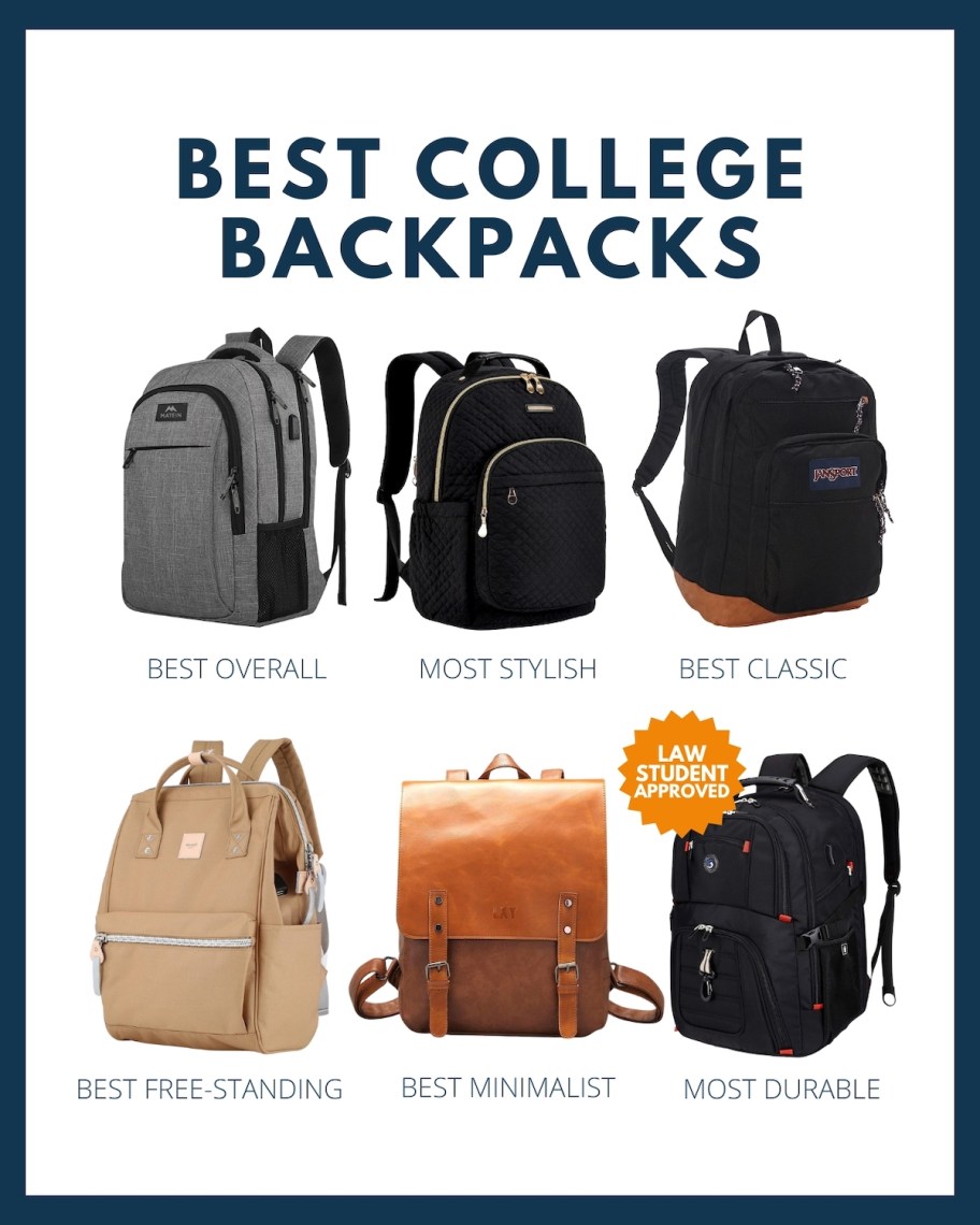 best-college-backpacks أفضل 6 حقائب ظهر جامعية (جميعها تقريبًا أقل من 40 دولارًا)