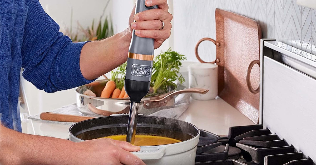 Black Decker Immersion Blender Set Only 79.99 Shipped Regularly