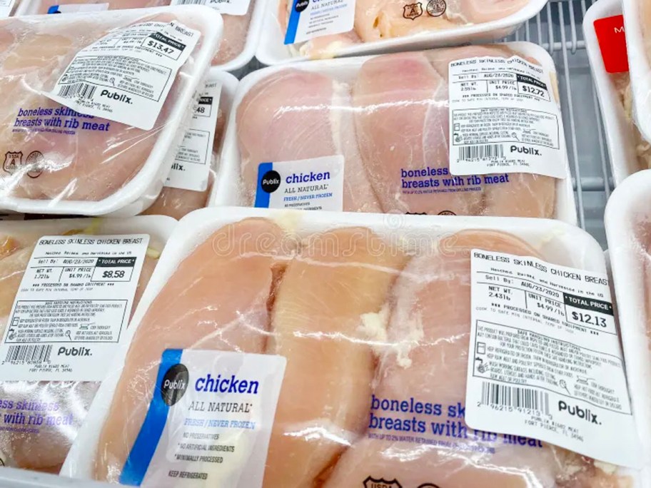 boneless skinless chicken breast packages