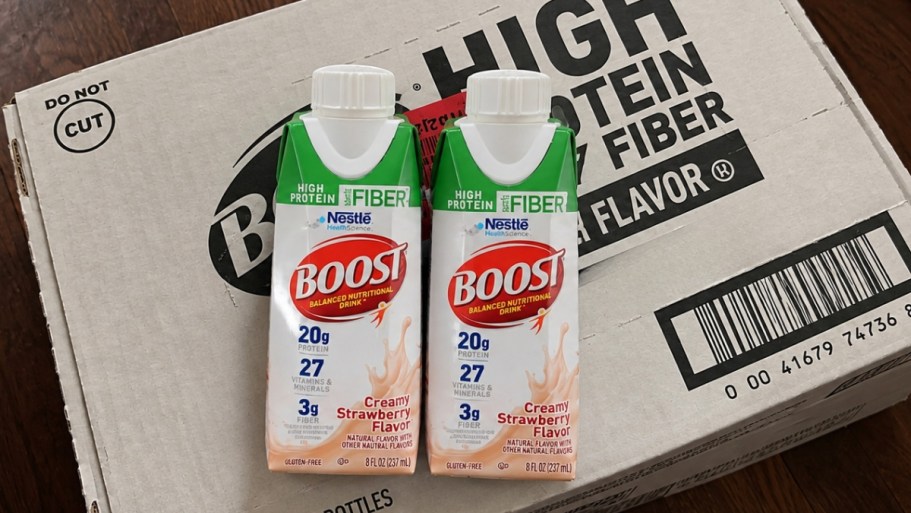 BOOST Protein Drinks 24-Pack Only $22 Shipped on Amazon (Reg. $39) | Just 92¢ Each!