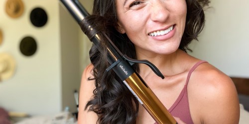 Ella Bella Curling Iron + Heat-Resistant Glove & Mat Just $44 Shipped on Amazon