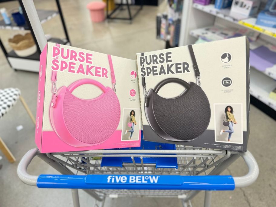 Wireless Purse Speakers  in cart in store