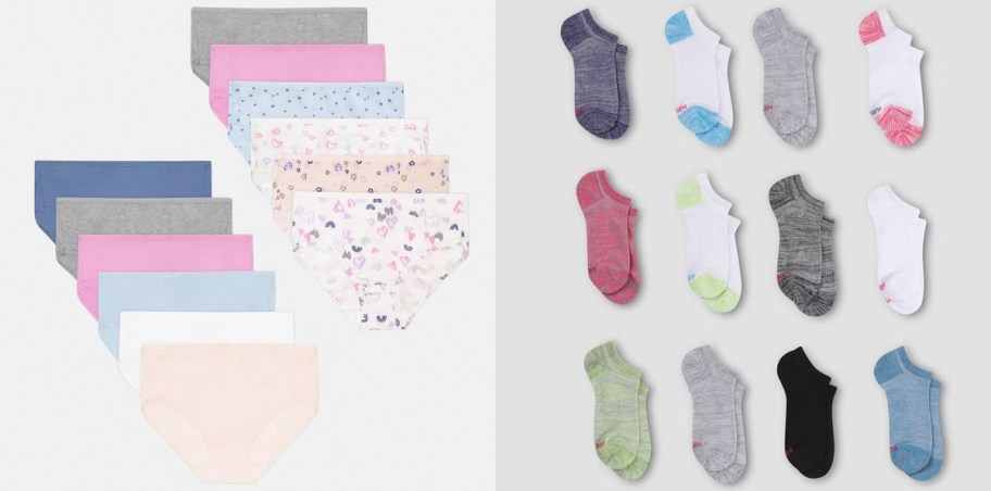 girls underwear and socks 