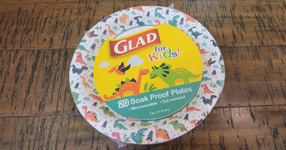 Glad Kids Paper Plates 20-Count Only $2.36 Shipped on Amazon