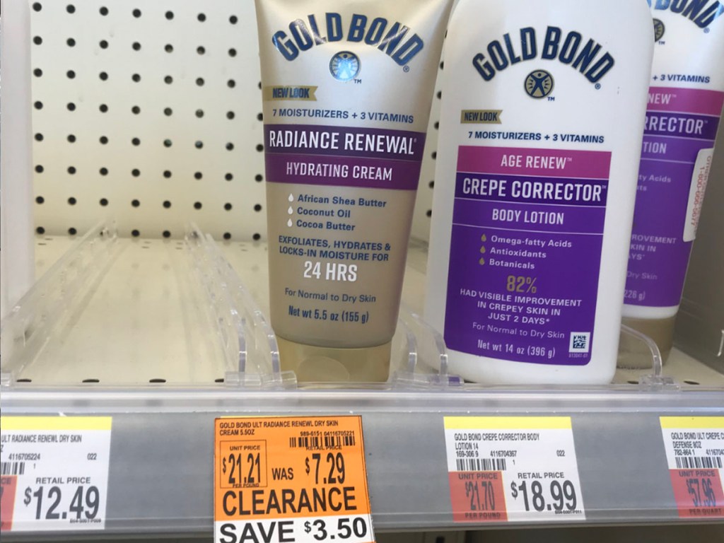 gold bond hydrating cream