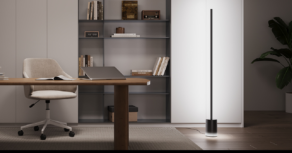 LED Floor Lamp Only $99.99 Shipped for Amazon Prime Members | Syncs to Music & Works w/ Alexa