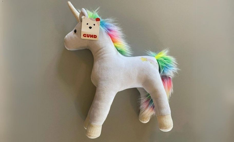 gund unicorn plush toy