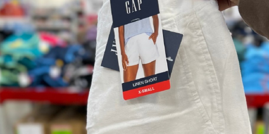 GAP Women Shorts from $12.80 + FREE Shipping (Today Only!)